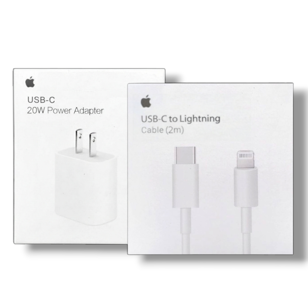 Cargador iPhone 20W- USB C-Lightning (2m)