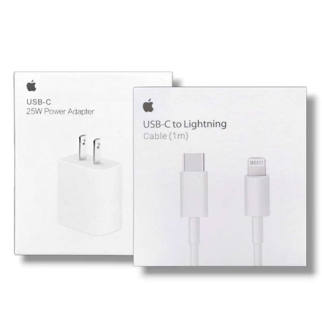 Cargador iPhone 25W- USB C-Lightning (1m)