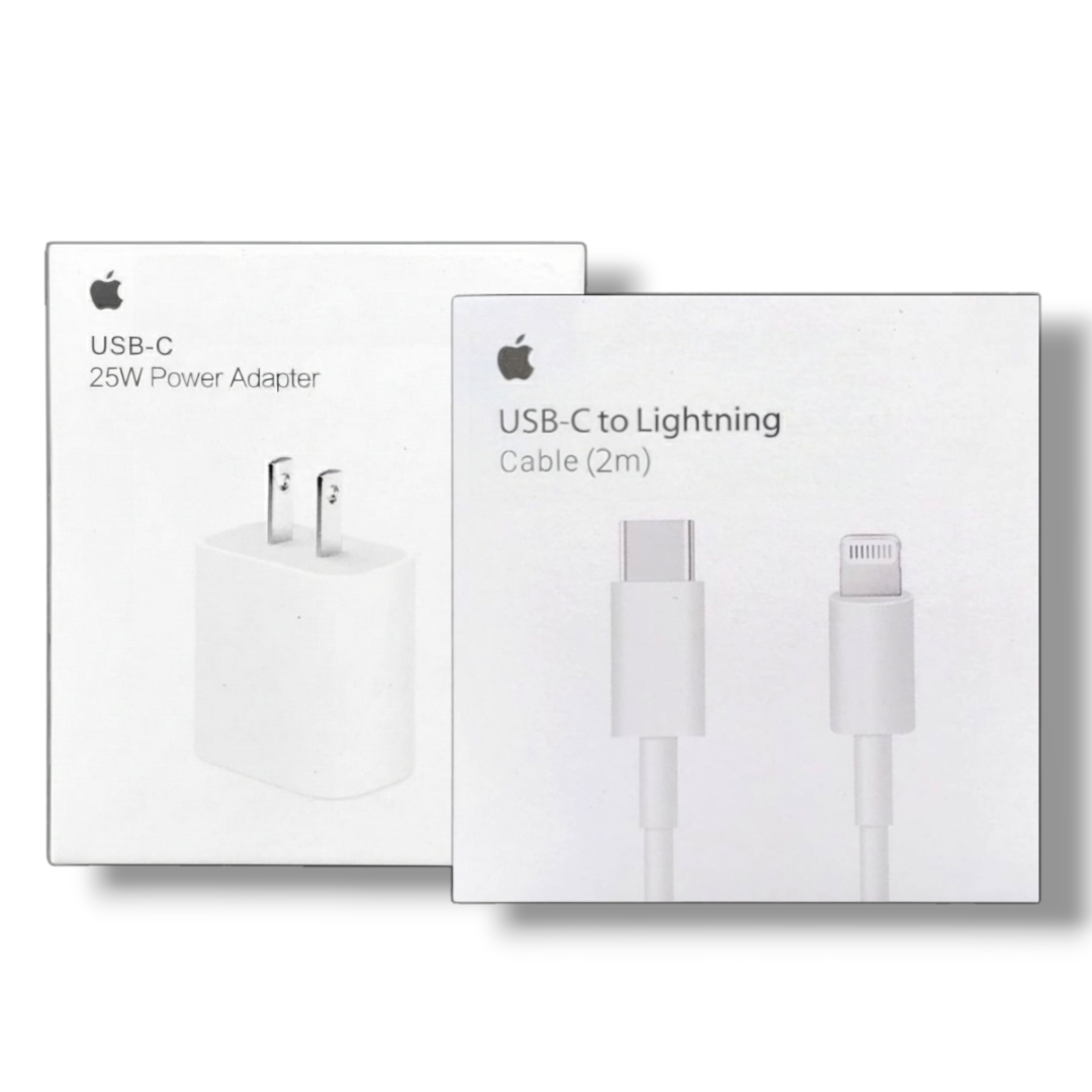 Cargador iPhone 25W- USB C-Lightning (2m)