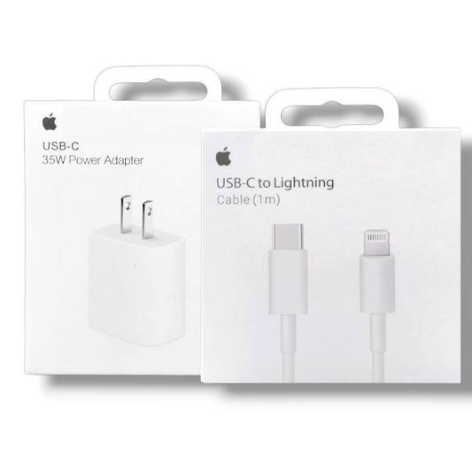 Cubo iPhone 35W+Cable USB-C to Lightning